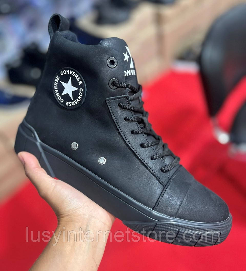 Черевики зимові чоловічі шкіряні від виробника модель ВР25-1019, фото 1