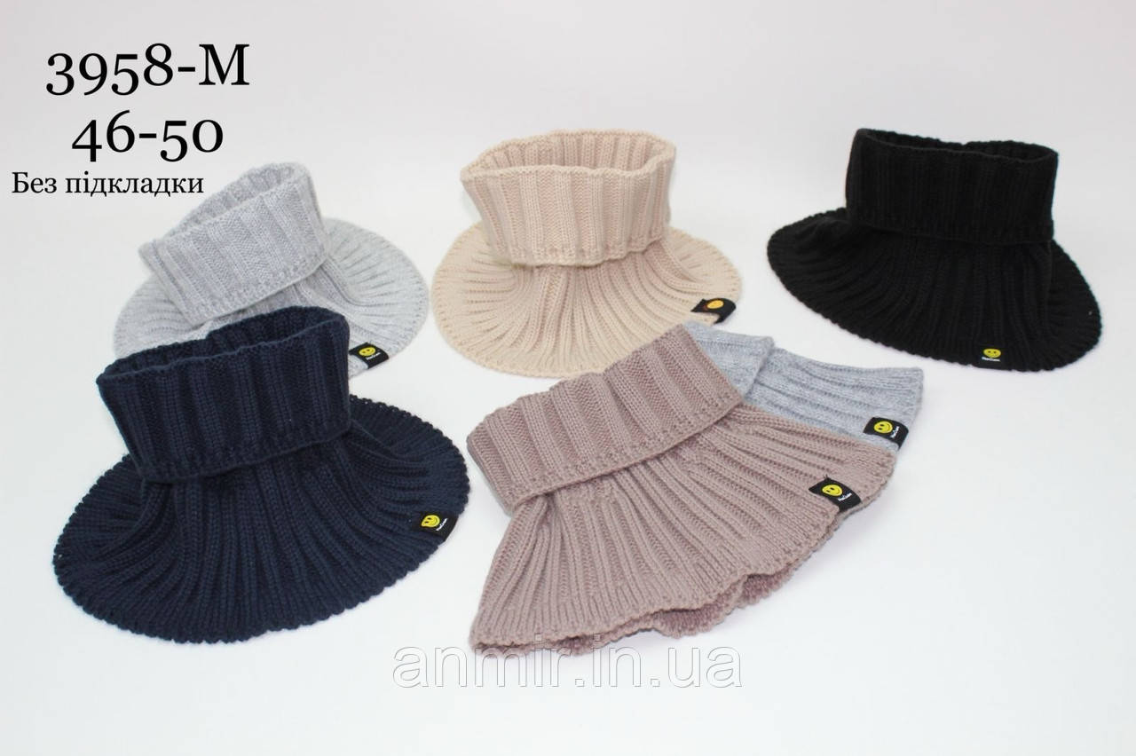 Манишка в'язання однотонна для хлопчика 46-50, кольору міксом