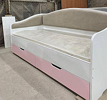 Ліжко з матрацом, ящиком для постільної білизни та знімним захистом Smile Dream 1