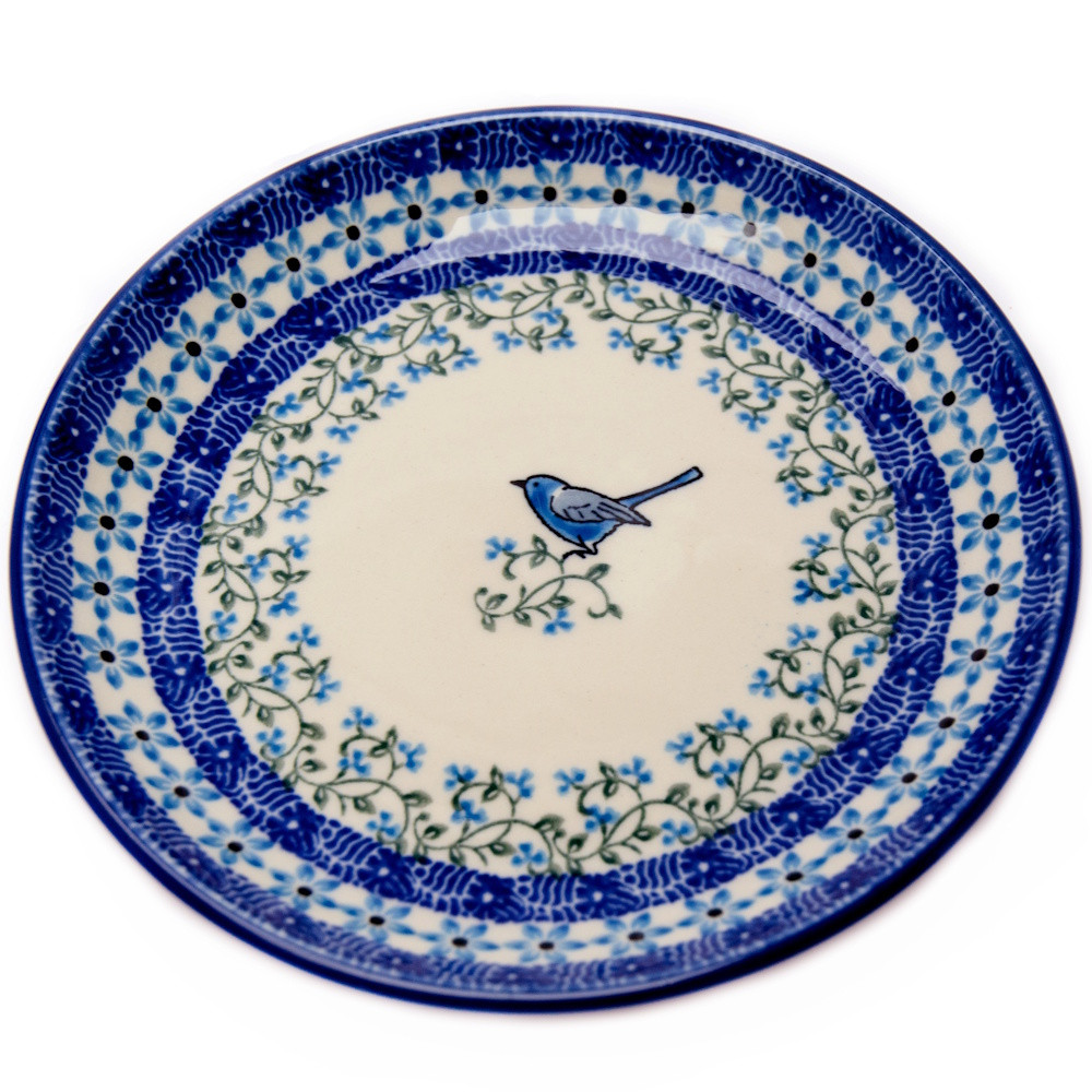 Тарілка десертна, закусочна 20 Пташка на гілці
