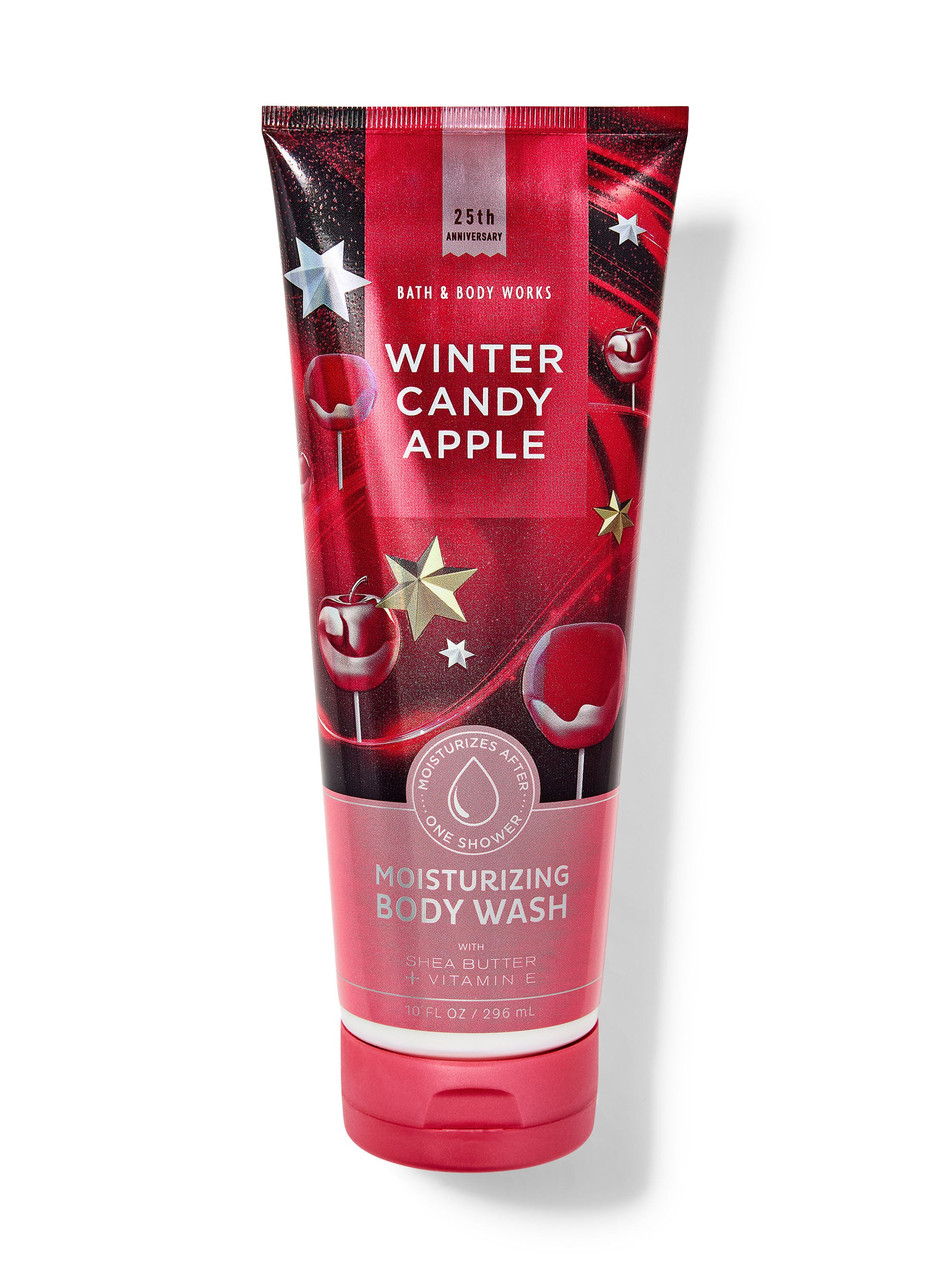 Зволожуючий гель для душу Bath & Body Works — Winter Candy Apple / 296 мл, фото 1