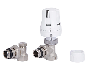 Термостатичний набір Thermo Alliance Standart TAS352W15 кутовий 1/2" — надійне рішення для вашої системи опалення!