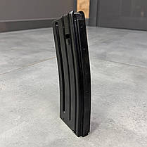 Магазин металевий (США) на 30 патронів 5.56х45 NATO (223 Rem) для AR15/M4/M16, колір Чорний, фото 2