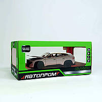 Металева машинка BMW XM Автопром AP7742-3 — білий кросовер 1:24 зі світлом і звуком, фото 10