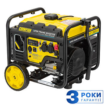 Генератор інверторний C4500W відкритого типу CHAMPION 4500ВТ