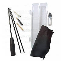 Набір для чищення АК 47 7,62 мм (сталевий вонорований шомпол 3 йоржа) + пенал