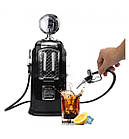 Наливатор, Диспенсер для напоїв «Автозаправна колонка» з двома кранами | 2 л | Подарунок чоловіку, фото 2