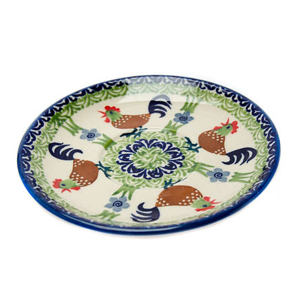 Блюдце керамічне 15 Півник у Саду, фото 3