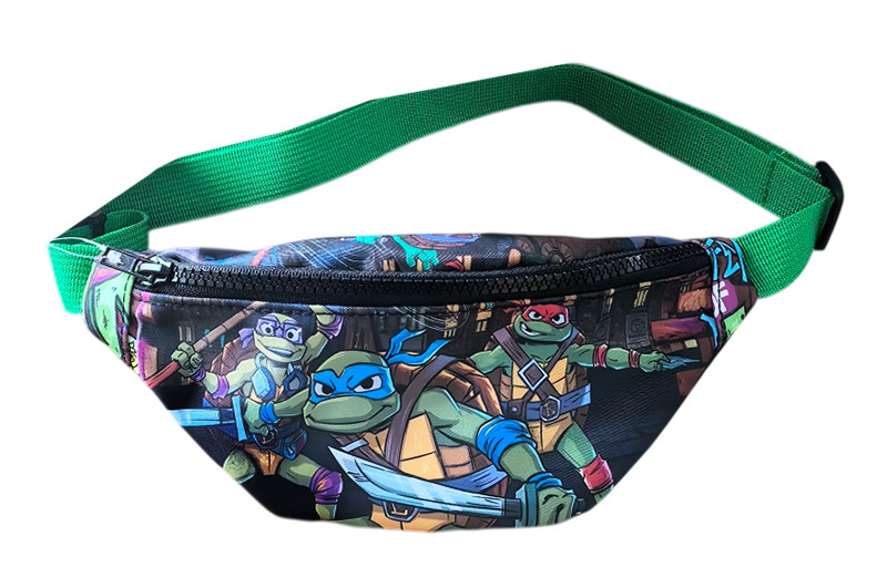 Сумка бананка TMNT 24*11 см.  KH78/001L