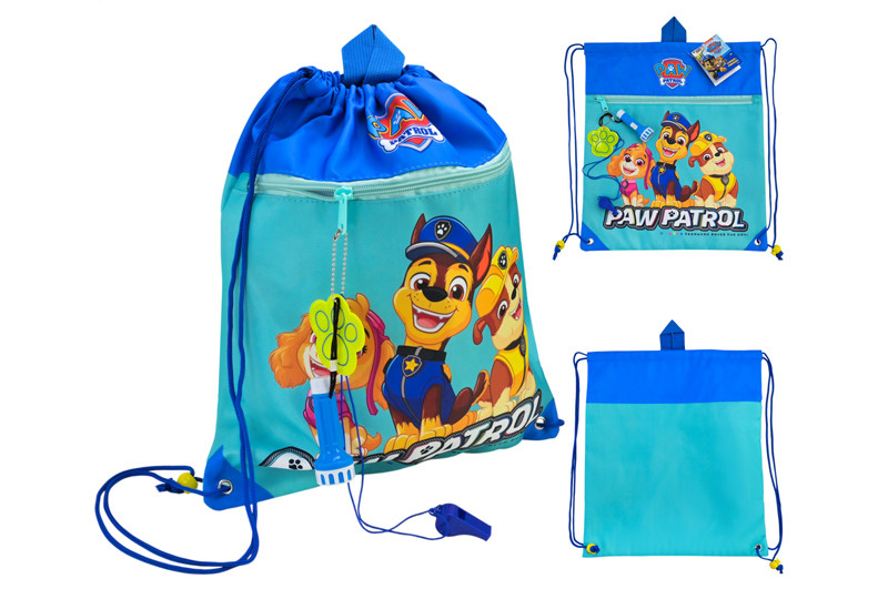 Сумка для взуття Paw Patrol KH72/002L р. 35*40см у наборі свисток, ліхтарик, світловідбивач
