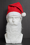 Набір "Санта чи гном/помічник санти" - шапка + борода, фото 7