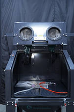 Піскоструминна (піскоструйна) камера 330л MAST MSC350FD з витяжкою DC15 (фронтальне завантаження) | Піскоструй для СТО, фото 4