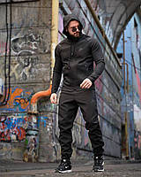 Чоловічий спортивний костюм Nike софтшел, Спортивний чоловічий костюм NIKE з флісом