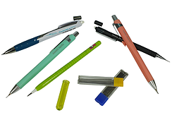 Олівці механичні, грифелі до них