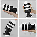 Анальна пробка великого розміру на присосці X-Missioner Butt Plug 7.5" – елегантне задоволення з платинового силікону, фото 4