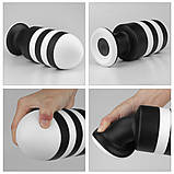 Анальна пробка великого розміру на присосці X-Missioner Butt Plug 7.5" – елегантне задоволення з платинового силікону, фото 5