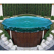 Накриття захисне зимове для круглих каркасних і морозостійких басейнів діаметром 6,4 м, фото 5