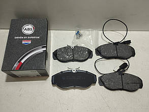 ABS Колодки гальмівні передні CITROEN JUMPER 94-02, FIAT DUCATO 94-02, PEUGEOT BOXER 94-02