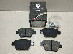 ABS Колодки гальмівні задні SKODA OCTAVIA 1.4-2.0,1.9TDI 04-,SUPERB 1.4-2.0 08-,YETI 1.2-2.0 09-