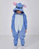 Кигуруми Стич для мальчиков Кигурумы для подростков stitch синий мальчика (1014/2009)