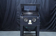 Піскоструминна камера 220л MAST MSC220TD з витяжкою DC15 (верхнє завантаження) | Компактний піскоструй, фото 3