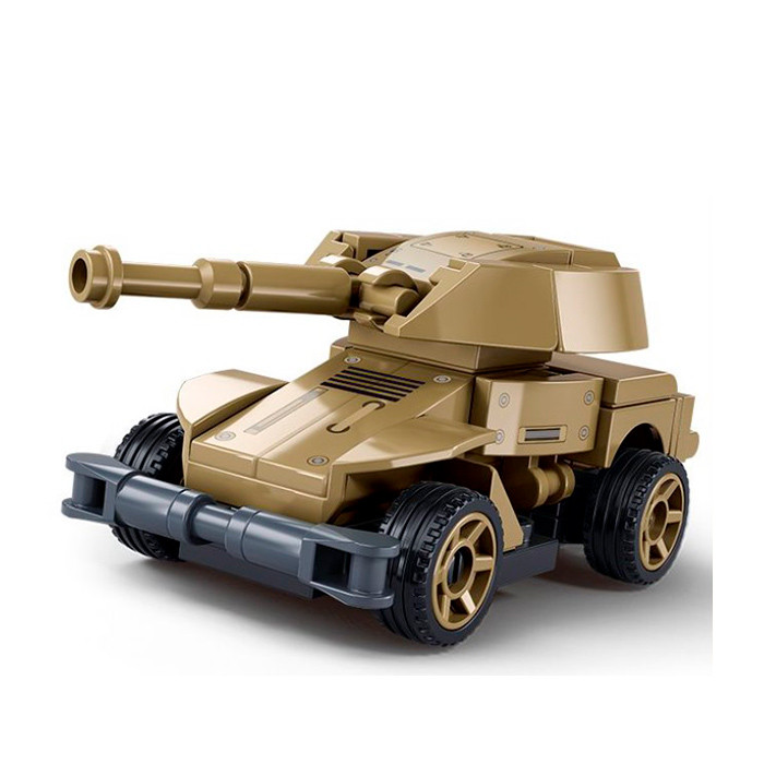 Конструктор SLUBAN M38-B1368C (64шт) військова серія, танк, 50дет, в кор-ці, 14-9,5-4,5см, фото 1