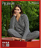 Молодіжна піжама на ґудзиках 5660-16, фото 3