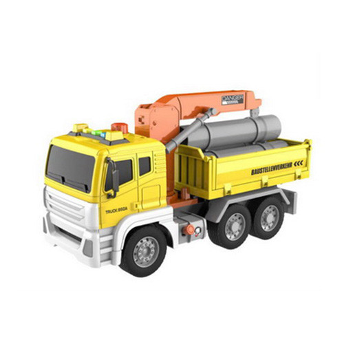 Спецтехніка WY813A (18 шт.) інерц, 30см,1:12, звук, світло, підв.деталі,бат (таб), в кор-ку, 35,5-21-14см, фото 1