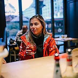 Жіночий червоний дощовик Amundsens Fjell Hedda, розмір L (40), фото 4