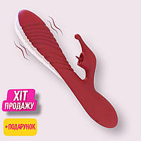 Вибратор 3-в-1: Двойная Стимуляция G-точки и Клитора + Имитация Оральных Ласк