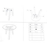 Комплект журнальних столиків Мілан, фото 6