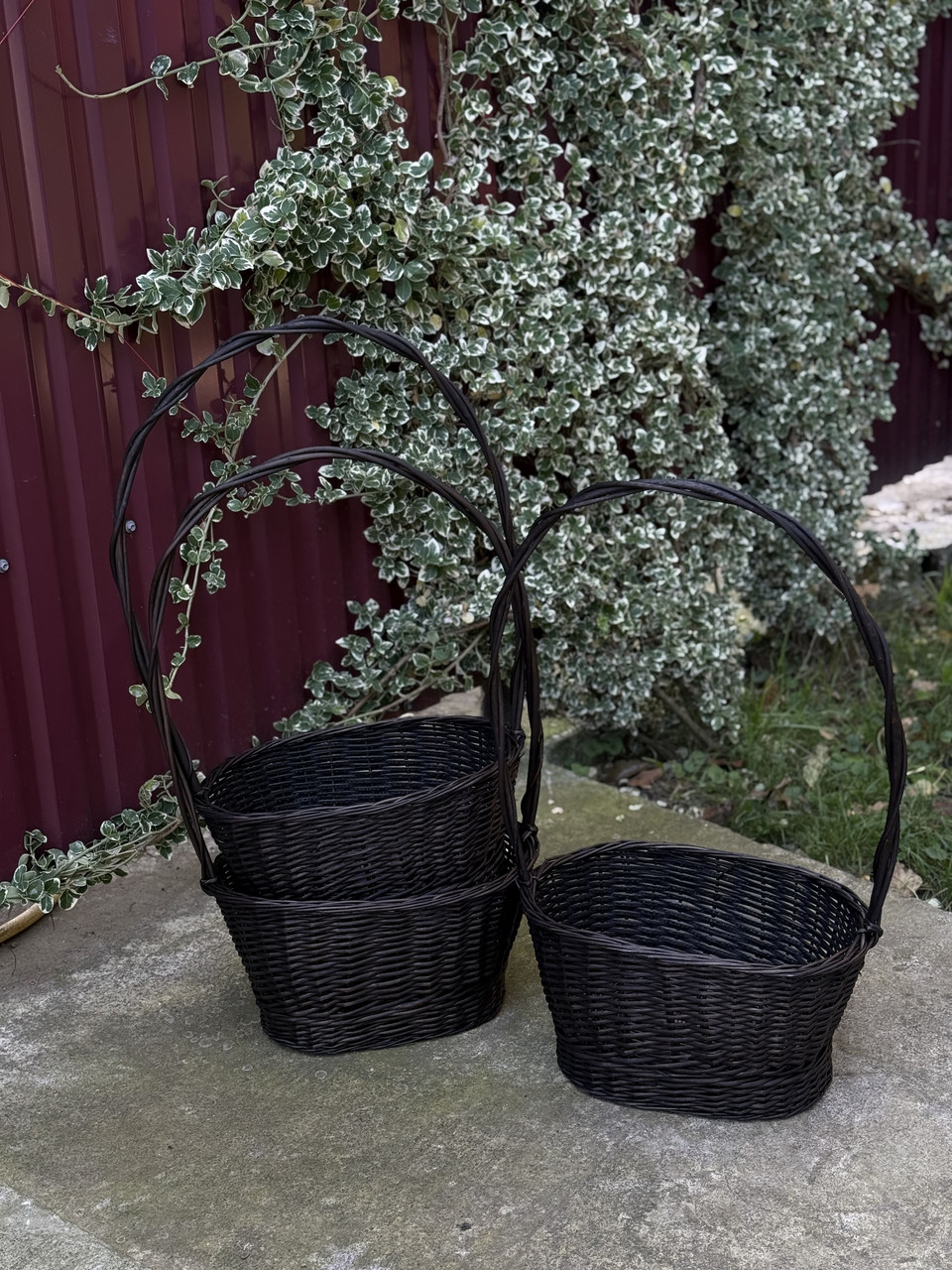 Корзина для квітів (овал на підставці)