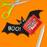 Драже M&M's Fun Size Peanut Butter Milk Chocolate Halloween Candy 269г, фото 3