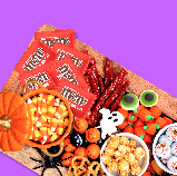 Драже M&M's Fun Size Peanut Butter Milk Chocolate Halloween Candy 269г, фото 5