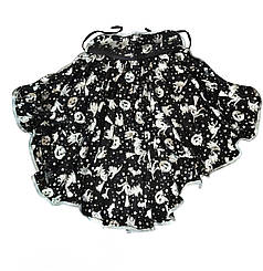 Дитячий плащ зі срібними гарбузами та відьмами на Хелловін, зріст 104-116 см