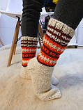 Теплі шерстяні жіночі носки., фото 3