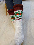 Теплі шерстяні жіночі носки., фото 2