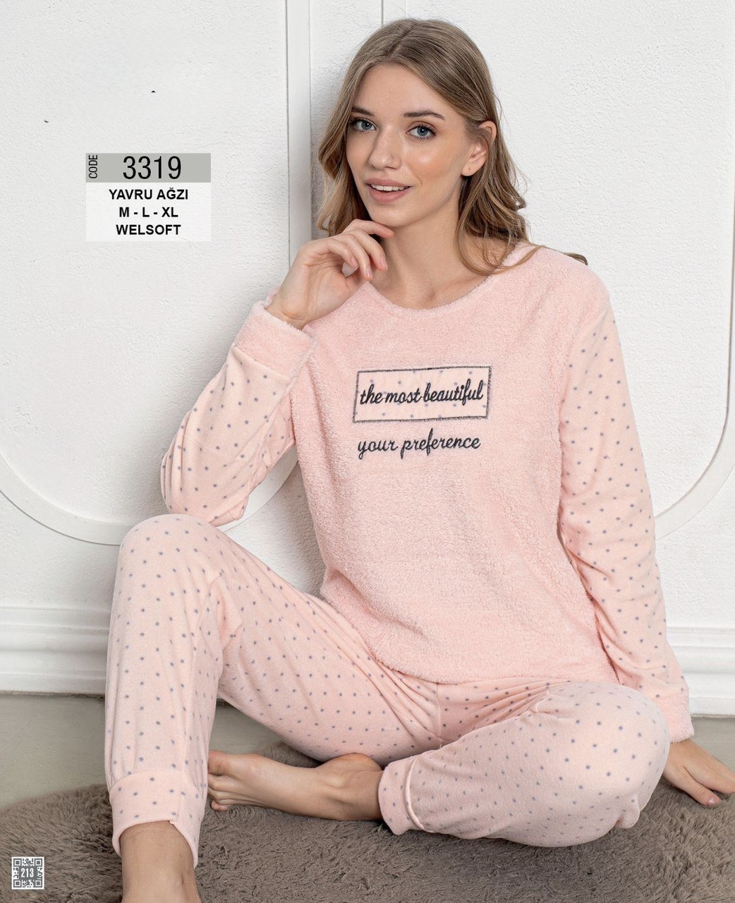 Флісові піжами.Fawn 3319, фото 1