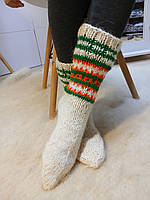 Теплі шерстяні жіночі носки.