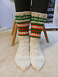Теплі шерстяні жіночі носки., фото 3
