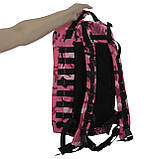 Медичний рюкзак Рожевий мультикам 21л  (4 бокса та ампульниця в комплекті) Стохід, фото 2