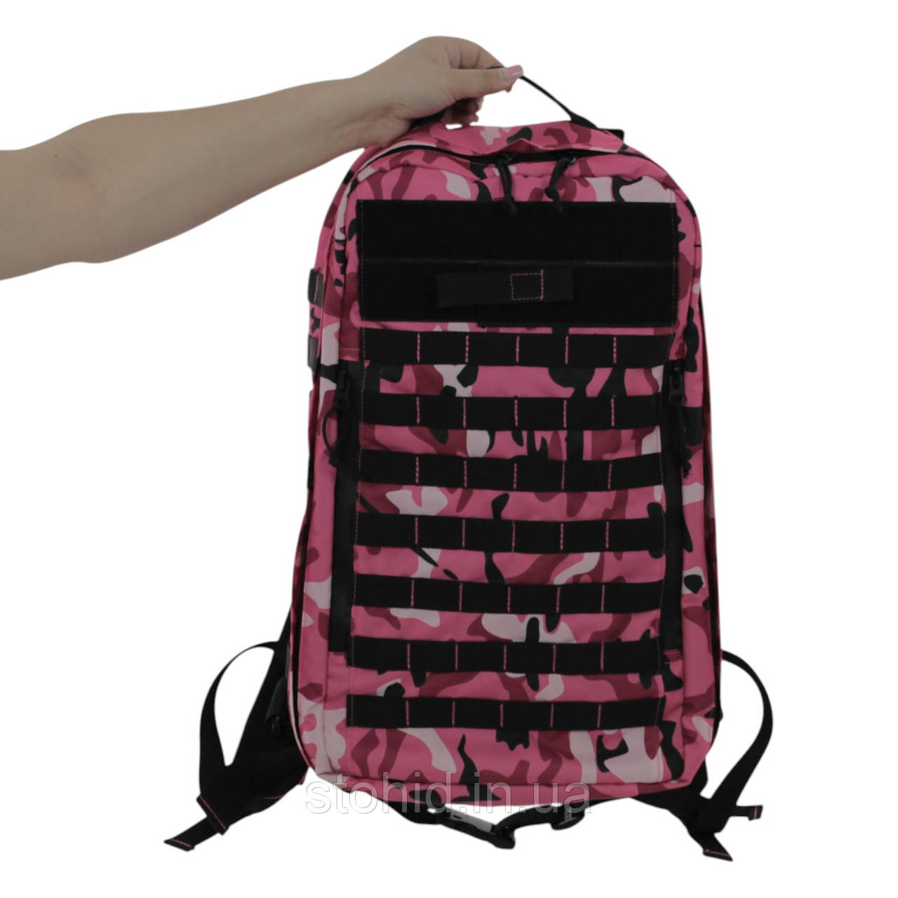 Медичний рюкзак Рожевий мультикам 21л  (4 бокса та ампульниця в комплекті) Стохід, фото 1