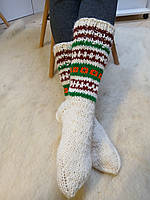 Теплі шерстяні жіночі носки.