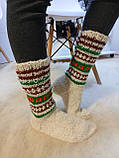 Теплі шерстяні жіночі носки., фото 2