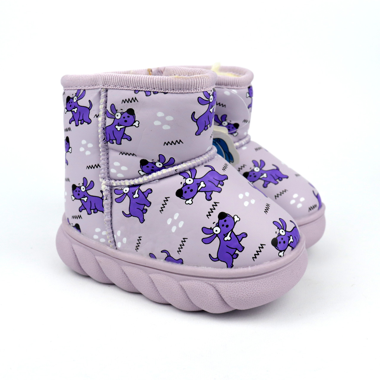 Зимові уггі для дівчинки бузкові Flip