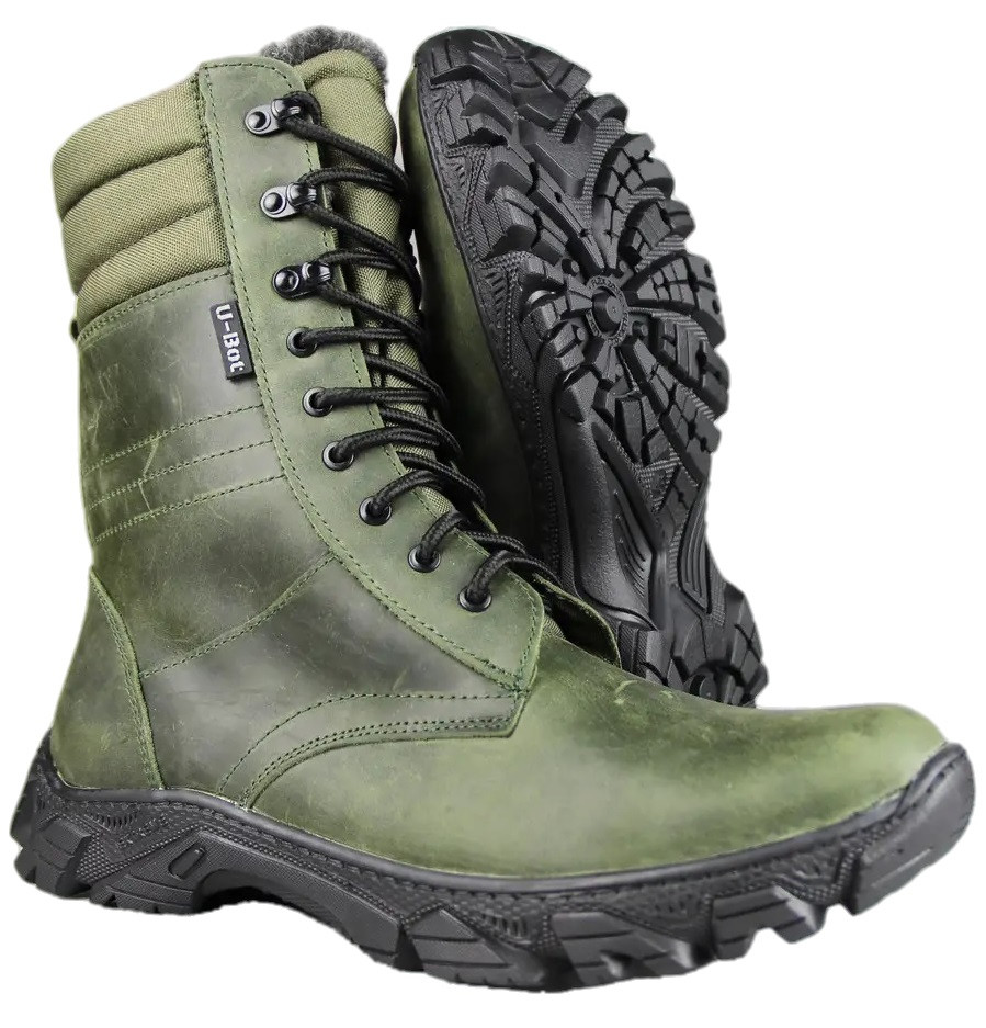 Зимові берці Аляска Олива