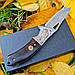 Ніж складаний з дамаської сталі D- 200 (Дамаск), фото 2