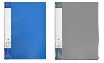 Папка з 10 файлами пластик А44 51726 G-Rich