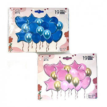 Набір повітряних куль "Party" 19шт/наб R35123 G-Rich