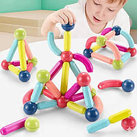 Дитячий магнітний конструктор на 25 деталей SKY Magnetic Sticks Дитячий конструктор